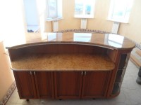 Барная поверхность из гранита madura gold